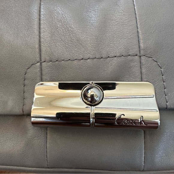 COACH Kristin Shoulder Bag Gray - Picture 4 of 14